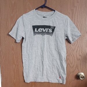 Levi's Gray Kid's T-Shirt Size L